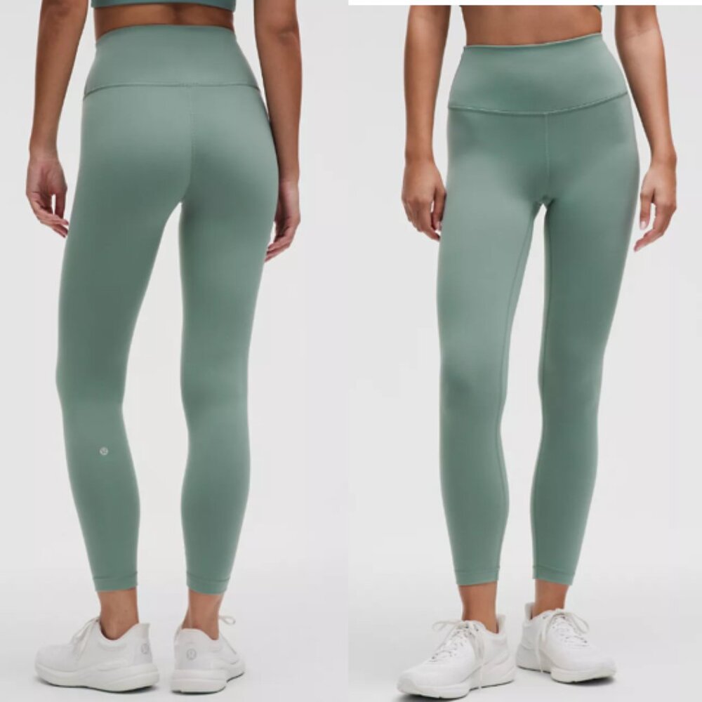 Lululemon Wunder Train High-Rise Tight - Crater Blue 25"